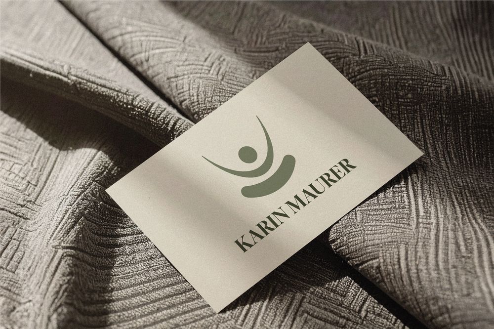 Karin Maurer business card mockup